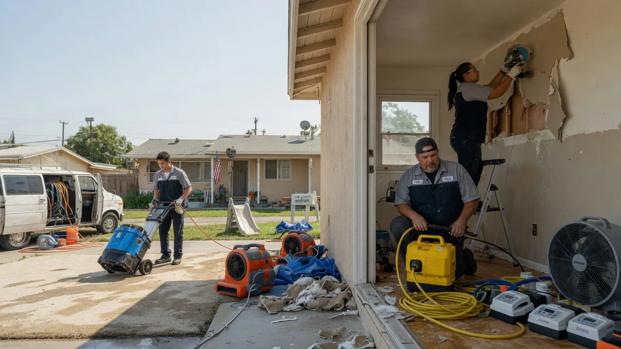 Water Damage Restoration in Sparks, OK near me